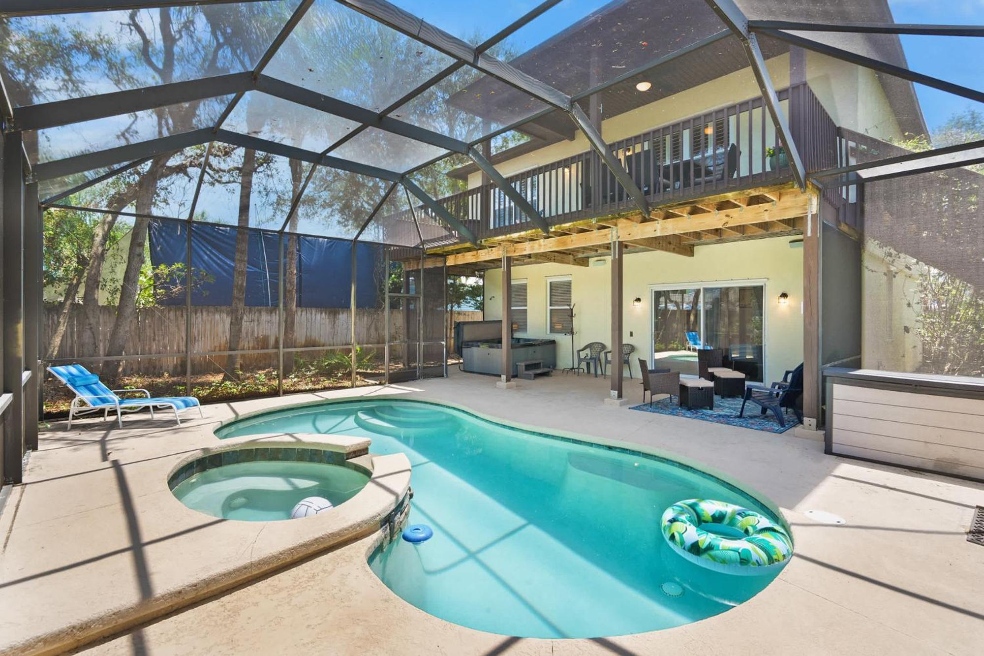 Pool + Hot Tub, Dock, Fishing, Near Beach! 圣奥古斯丁 外观 照片
